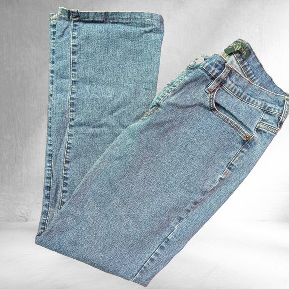 Women's Ralph Lauren boot cut boyfriend jeans size 8 - Picture 4 of 6